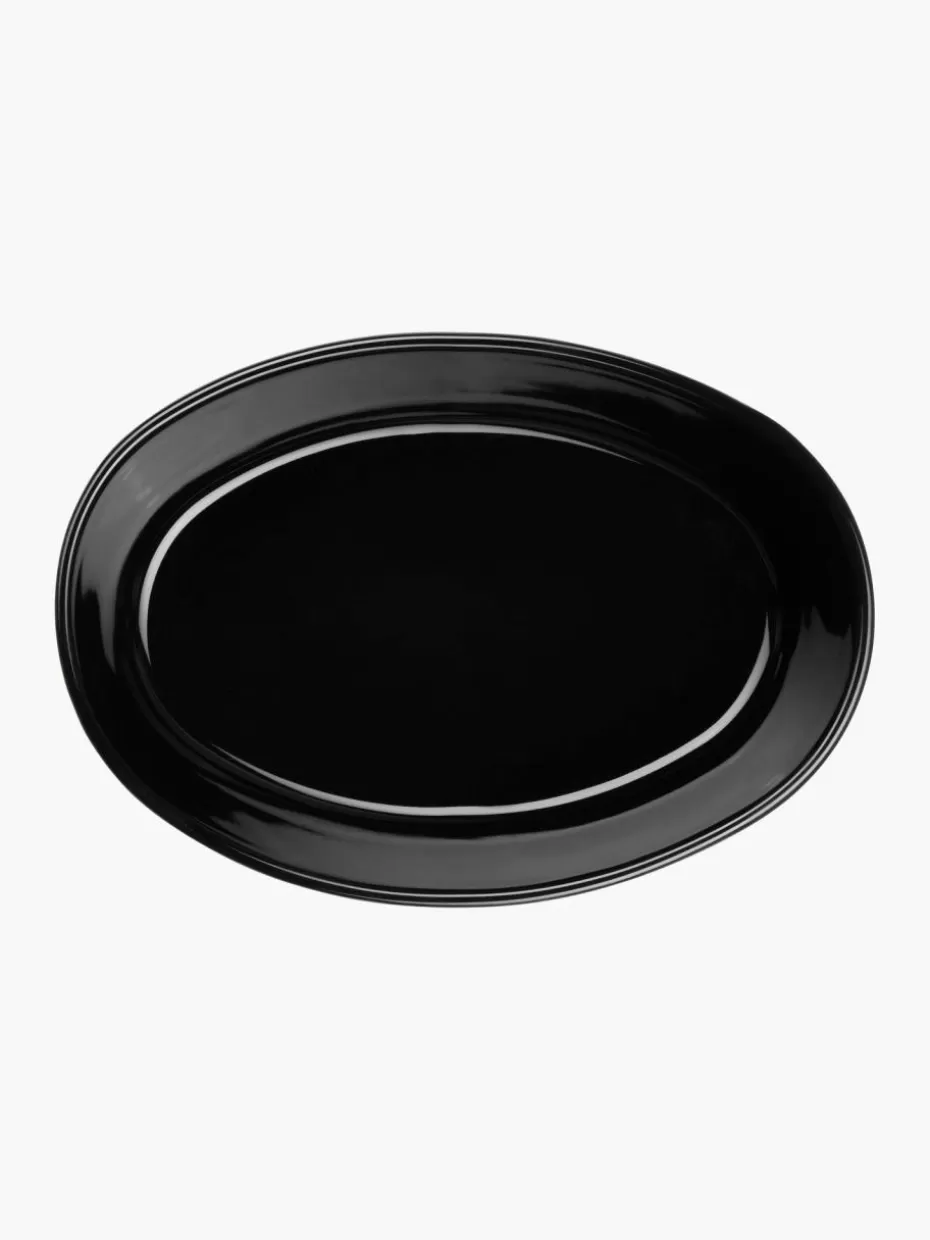 Back- & Ofenformen-Asa Selection Ovale Porzellan-Auflaufform Miniu, in verschiedenen Größen Schwarz gesprenkelt matt, Schwarz glänzend