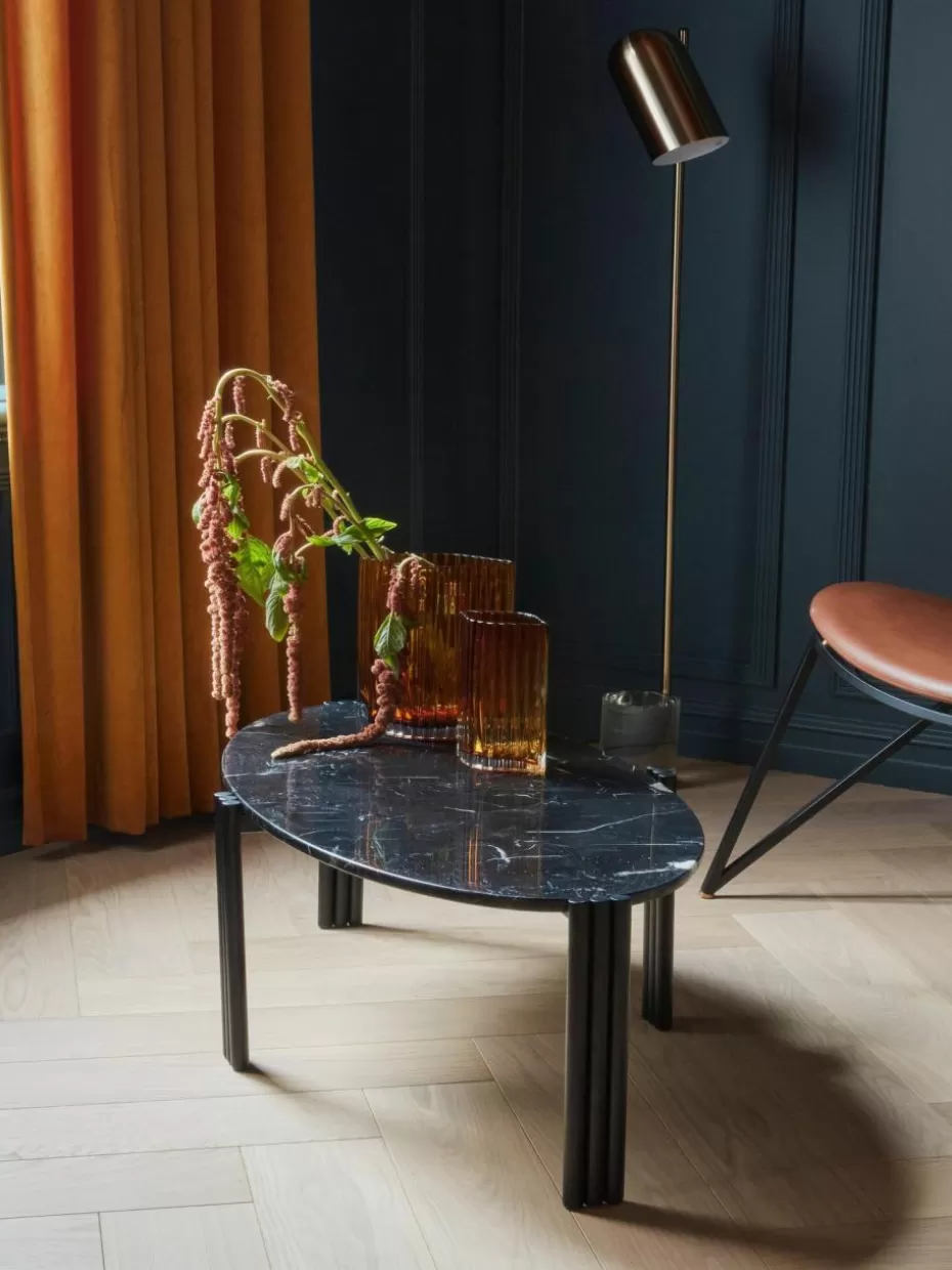 Couchtische-Aytm Ovaler Couchtisch Tribus aus Marmor