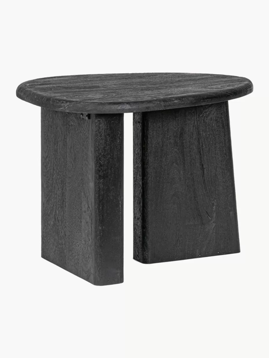 Couchtische-Bizzotto Ovaler Mangoholz-Couchtisch Zacatecas