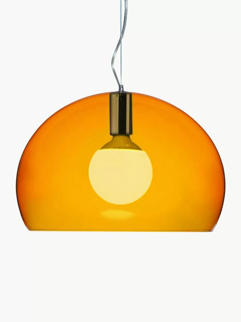 Pendelleuchten-Kartell Pendelleuchte Small FL/Y Orange, transparent