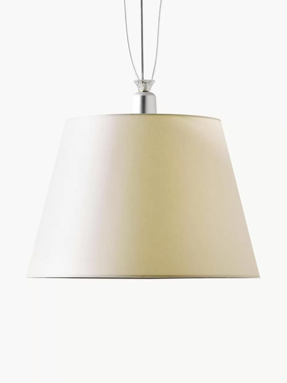 Pendelleuchten-Artemide Pendelleuchte Tolomeo Mega Off White, Schwarz