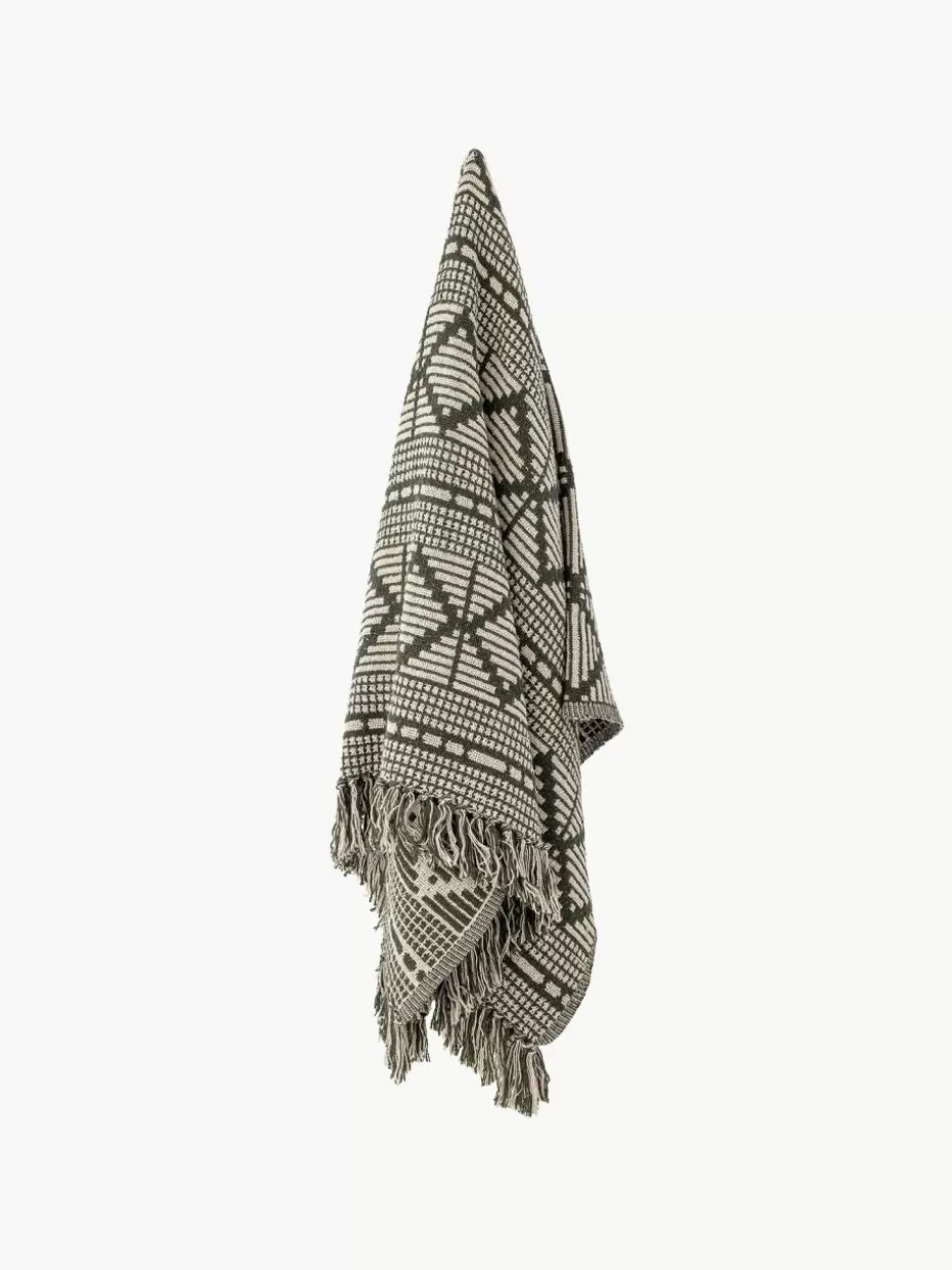 Decken & Plaids-Bloomingville Plaid Gutte