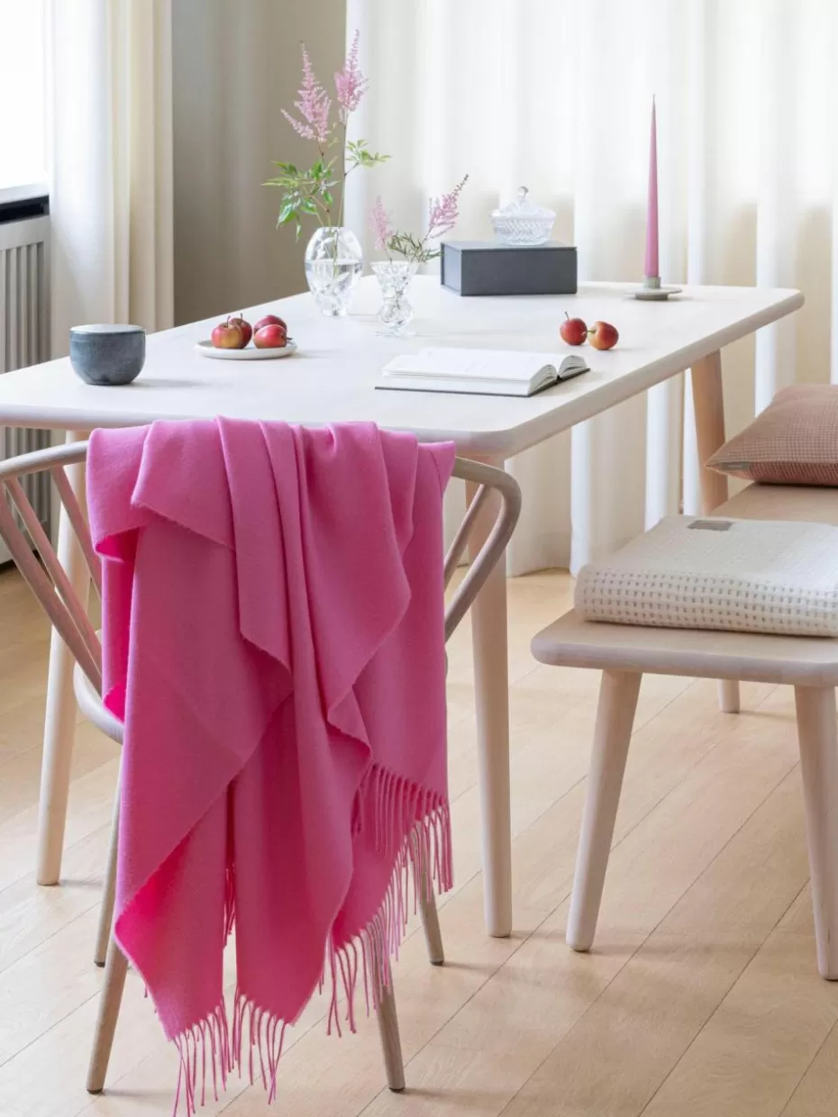 Glow-Up | Decken & Plaids-Elvang Plaid Luxury aus Babyalpaka-Wolle Rosa