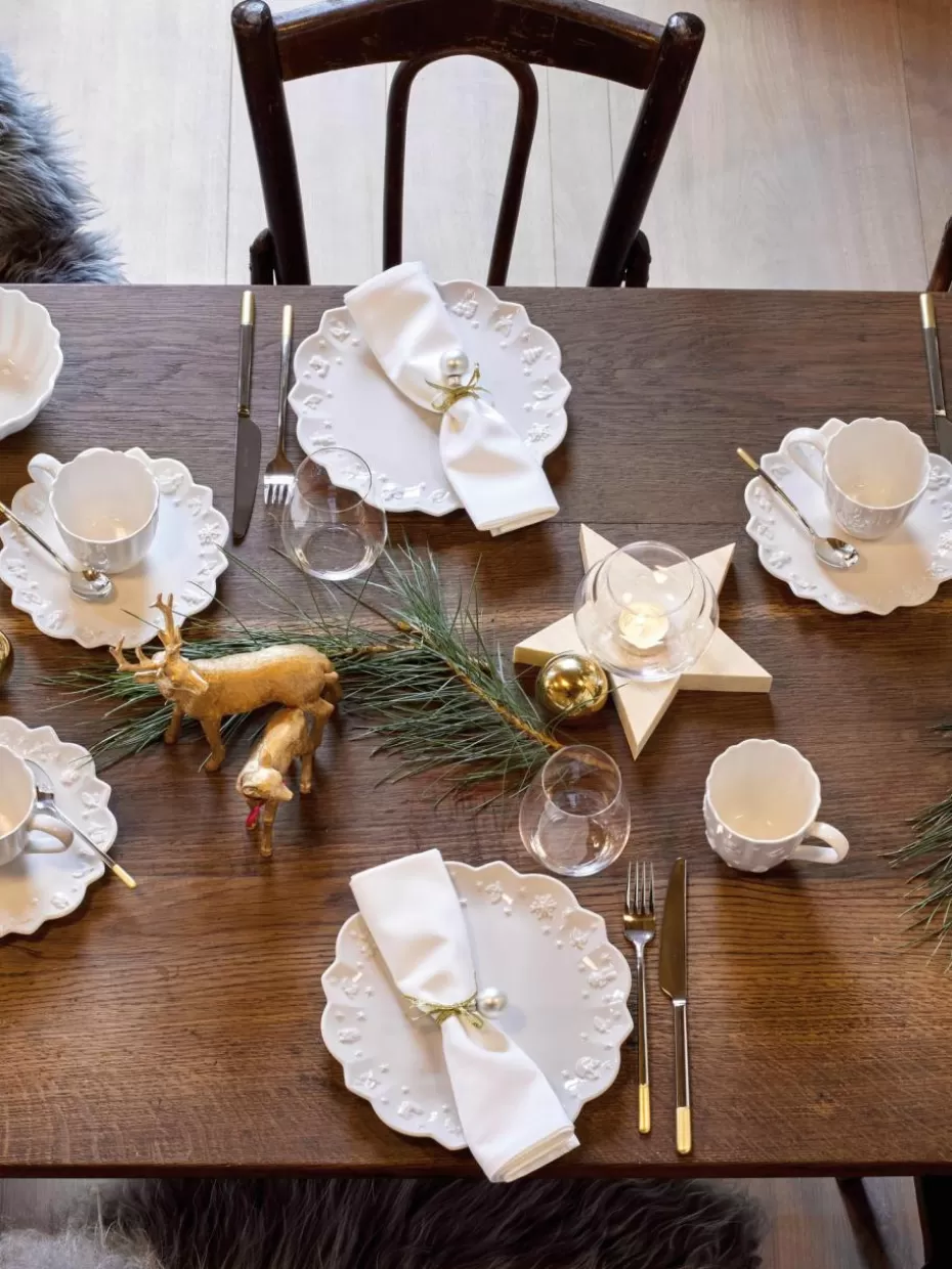 Weihnachtsgeschirr | Teller-Villeroy & Boch Porzellan-Frühstücksteller Toy's Delight, 6 Stück