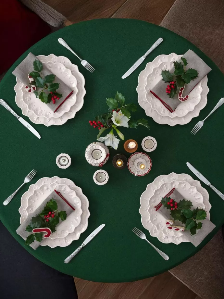 Weihnachtsgeschirr | Teller-Villeroy & Boch Porzellan-Geschirr-Set Toy's Delight, 4 Personen (8-tlg.)
