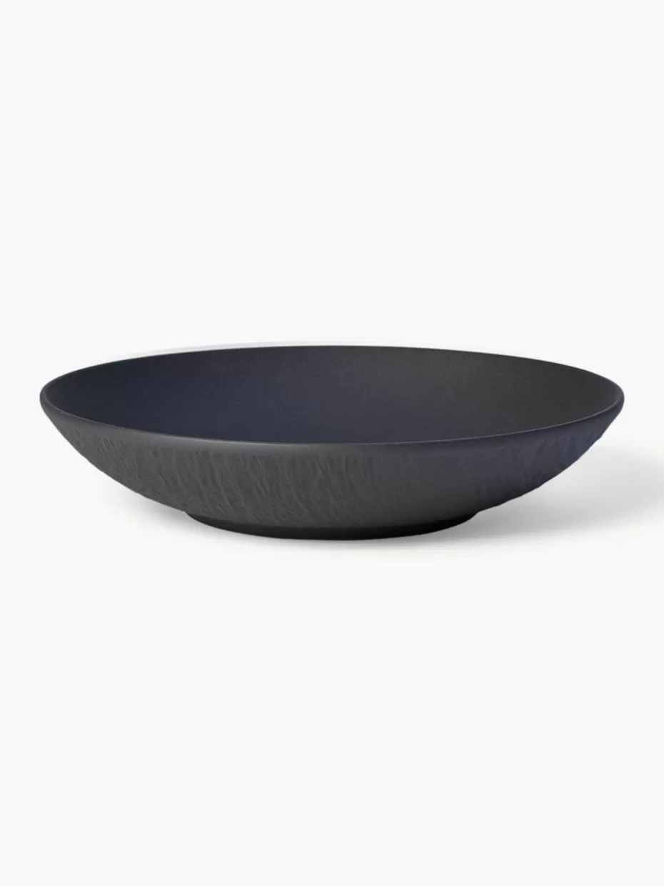 Servierplatten & Schüsseln-Villeroy & Boch Porzellan-Servierschale Manufacture Rock