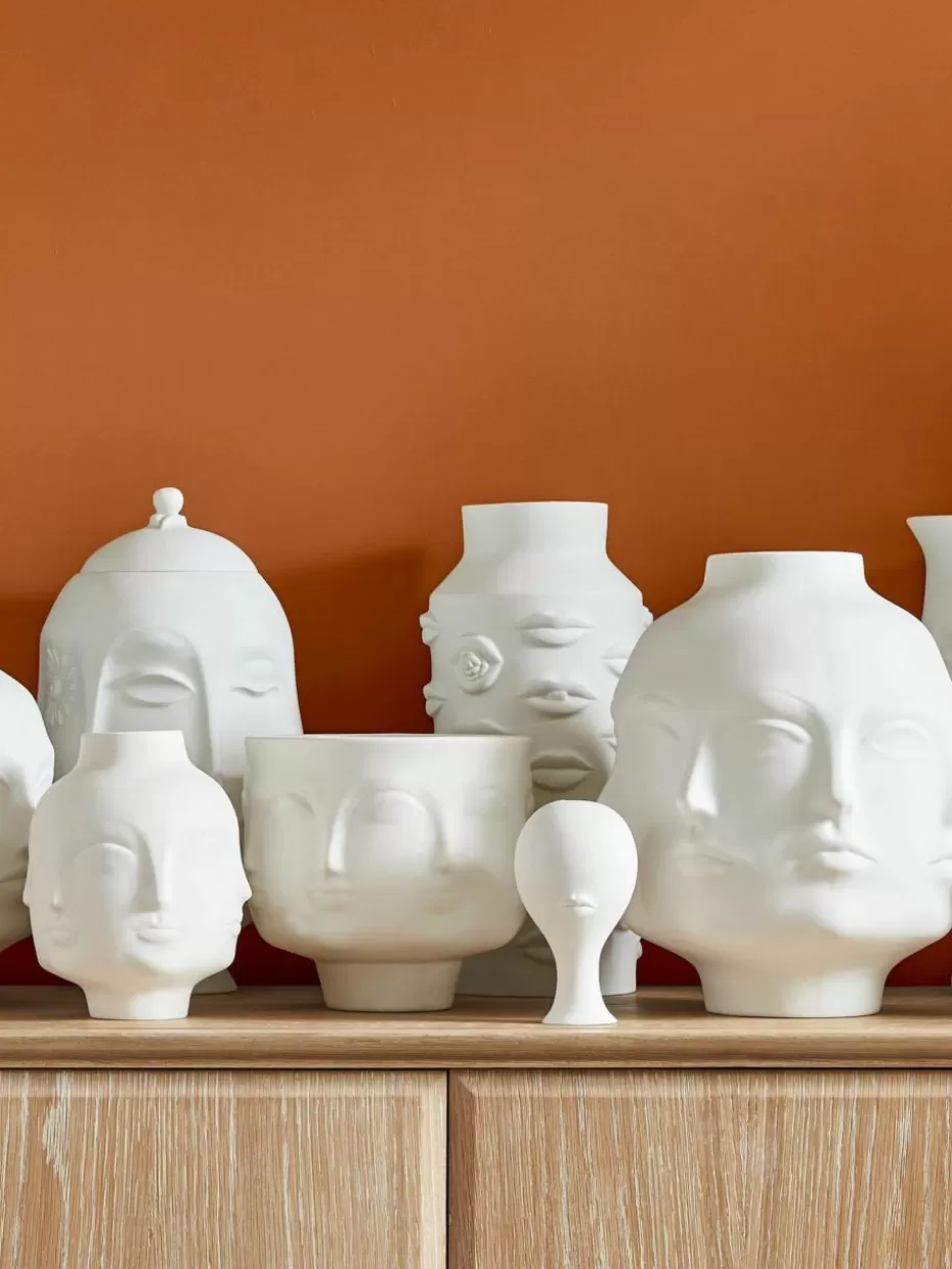 Vasen-Jonathan Adler Porzellan-Vase Dora Maar, H 21 cm