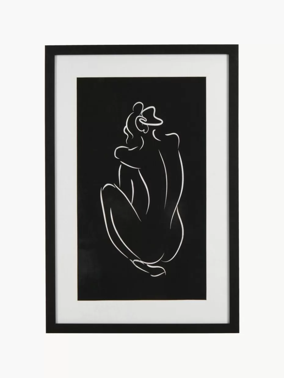 Poster-Bizzotto Poster Refined mit Holz-Rahmen