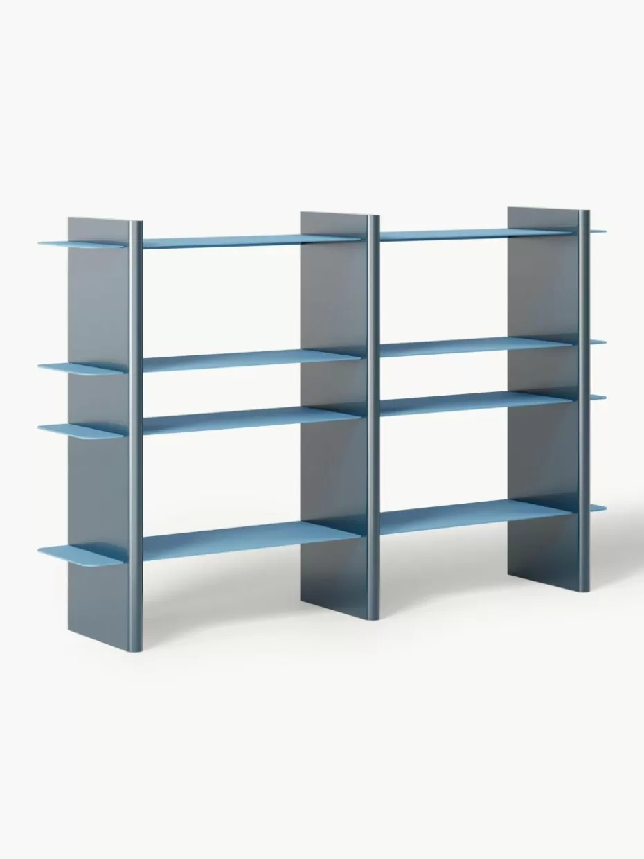 Regale-Westwing Collection Regal Rami mit Metall-Elementen Blau, Petrol