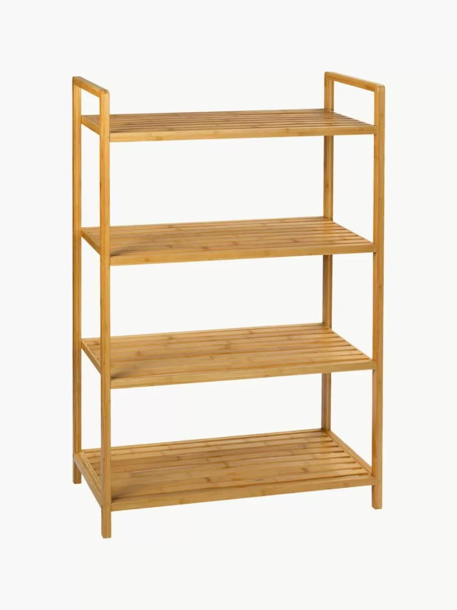 Badregale-Andrea House Regal Tier aus Bambusholz
