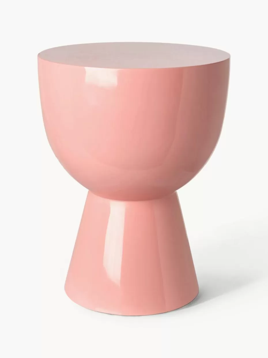 Beistelltische-Pols Potten Runder Beistelltisch Tam Tam Peach