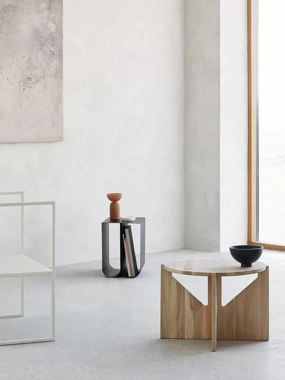 Couchtische-Kristina Dam Runder Couchtisch Future aus Eichenholz