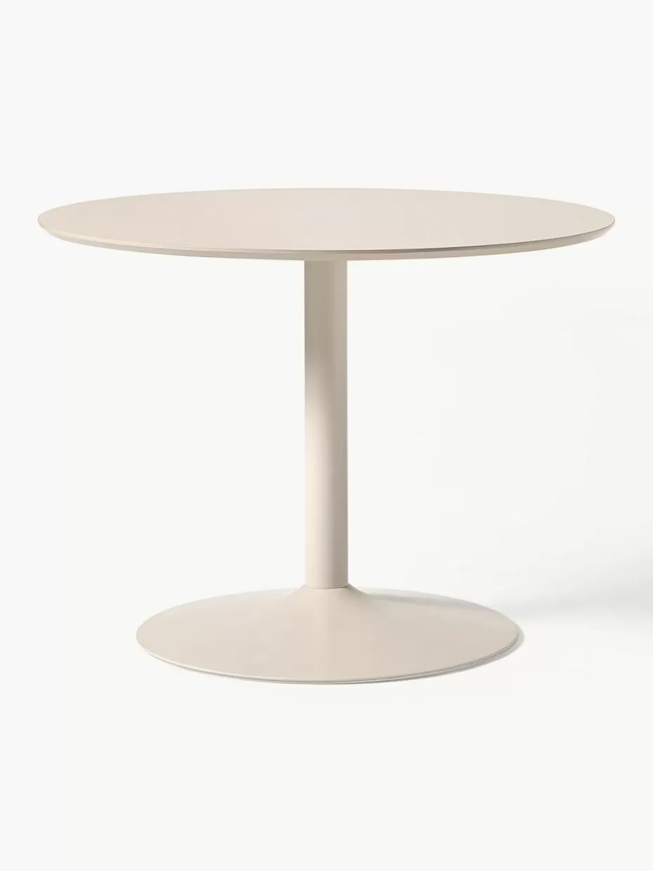 Esstische-Westwing Collection Runder Esstisch Menorca, in verschiedenen Größen Beige