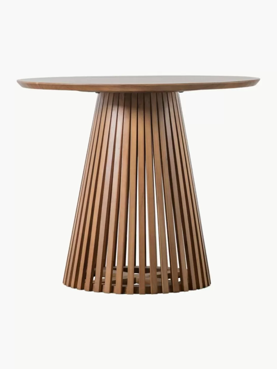 Esstische-Westwing Runder Holz-Esstisch Brookland, Ø 90 cm