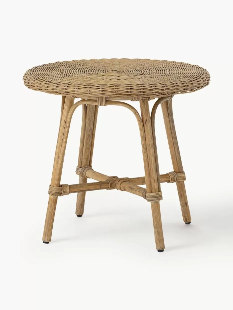 Tische-Bloomingville mini Runder Rattan-Kindertisch Hortense