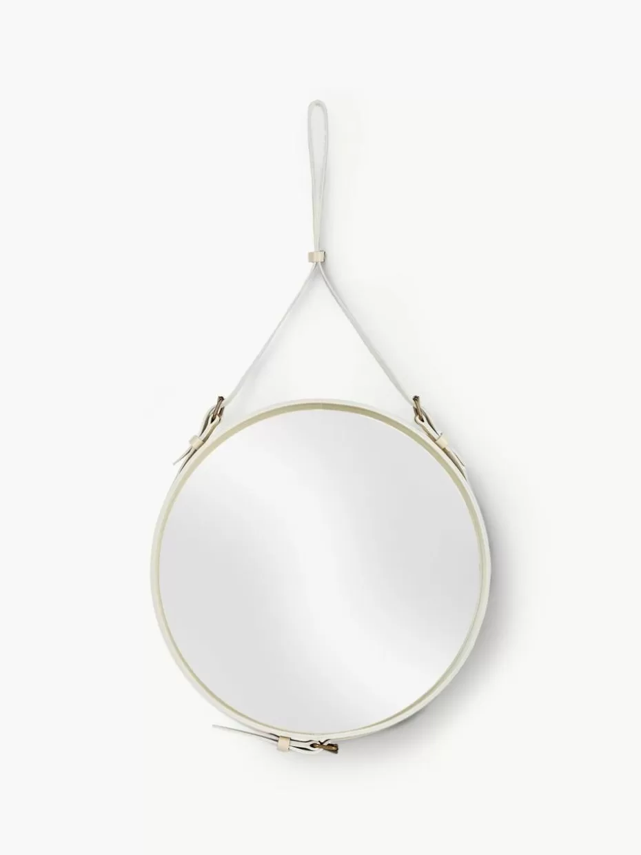 Wandspiegel-GUBI Runder Wandspiegel Adnet Off White