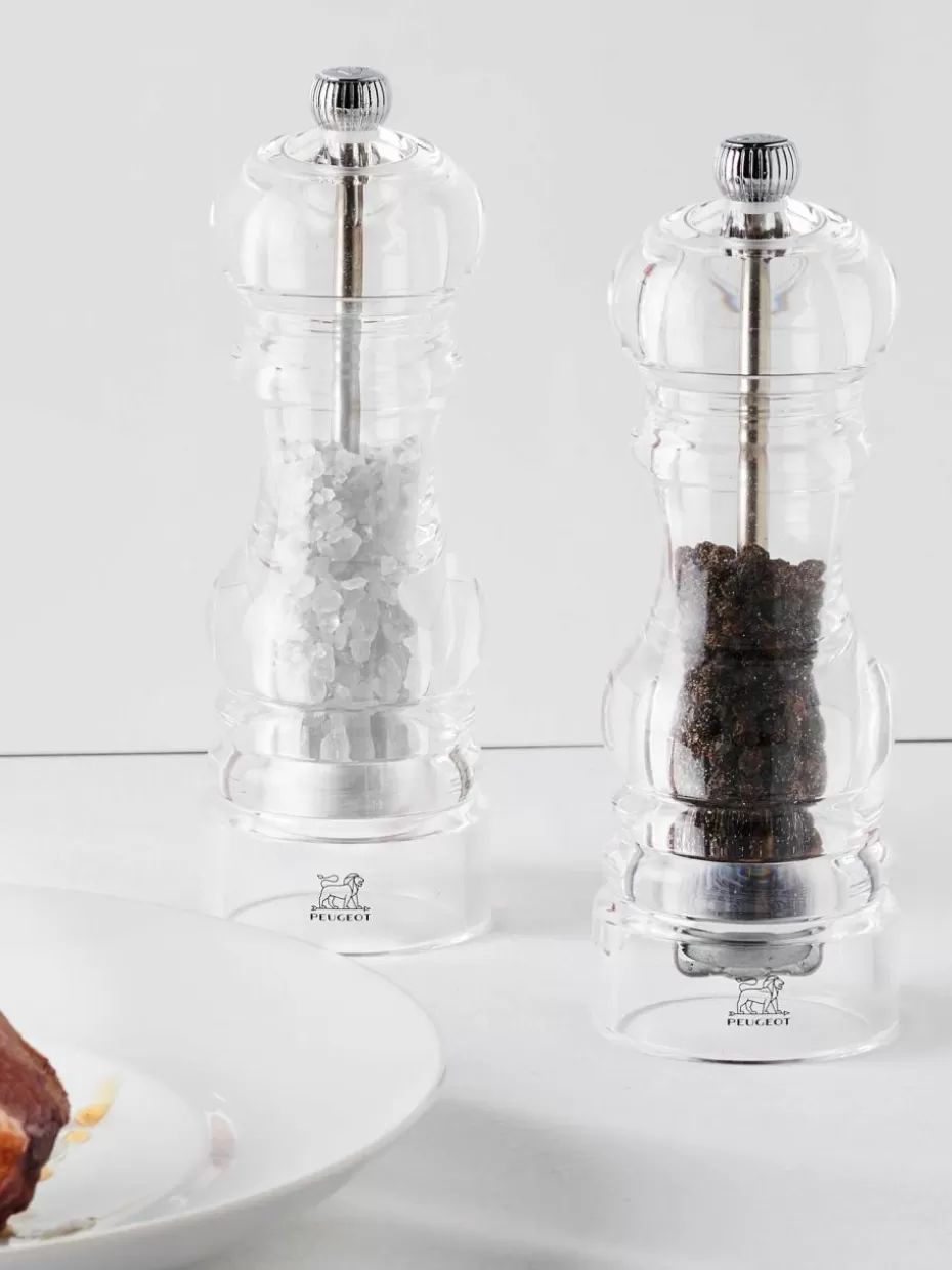 Gewürzmühlen-Peugeot Saveurs Salz- & Pfeffermühle Nancy, 2er-Set
