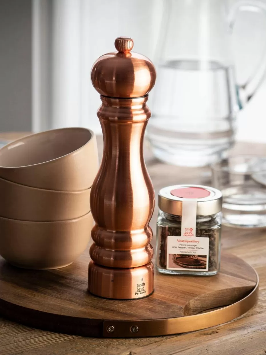 Gewürzmühlen-Peugeot Saveurs Salzmühle Paris Chef Kupferfarben