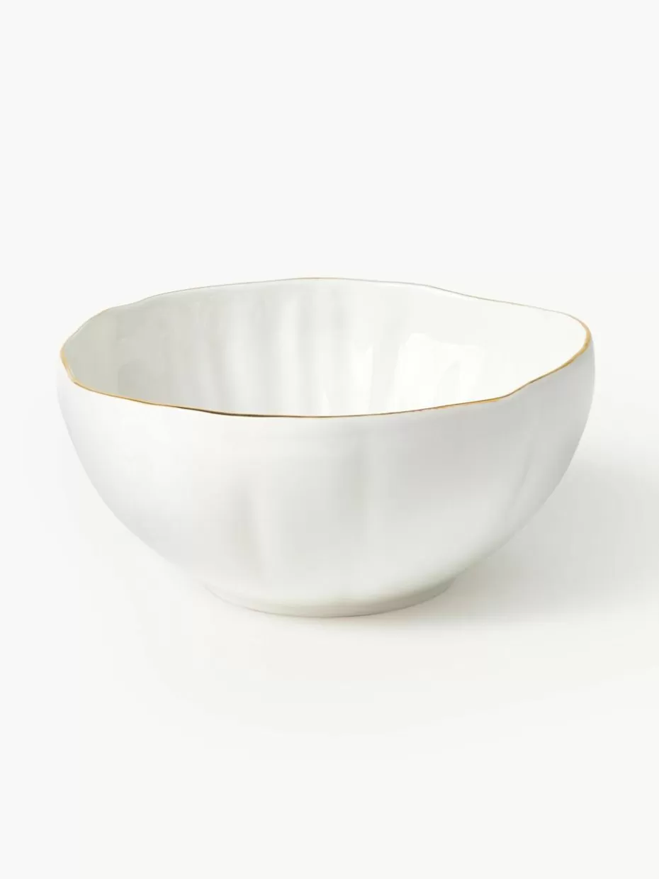 Weihnachtsgeschirr | Schalen & Bowls-Westwing Collection Schalen Sali mit Relief, 2 Stück