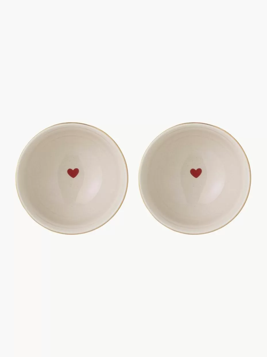 Weihnachtsgeschirr | Schalen & Bowls-Bloomingville Schälchen Jolly, 2er-Set