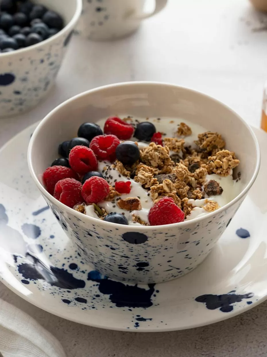 Schalen & Bowls-Royal Doulton Schälchen Pacific Blue aus Porzellan Abstrakt