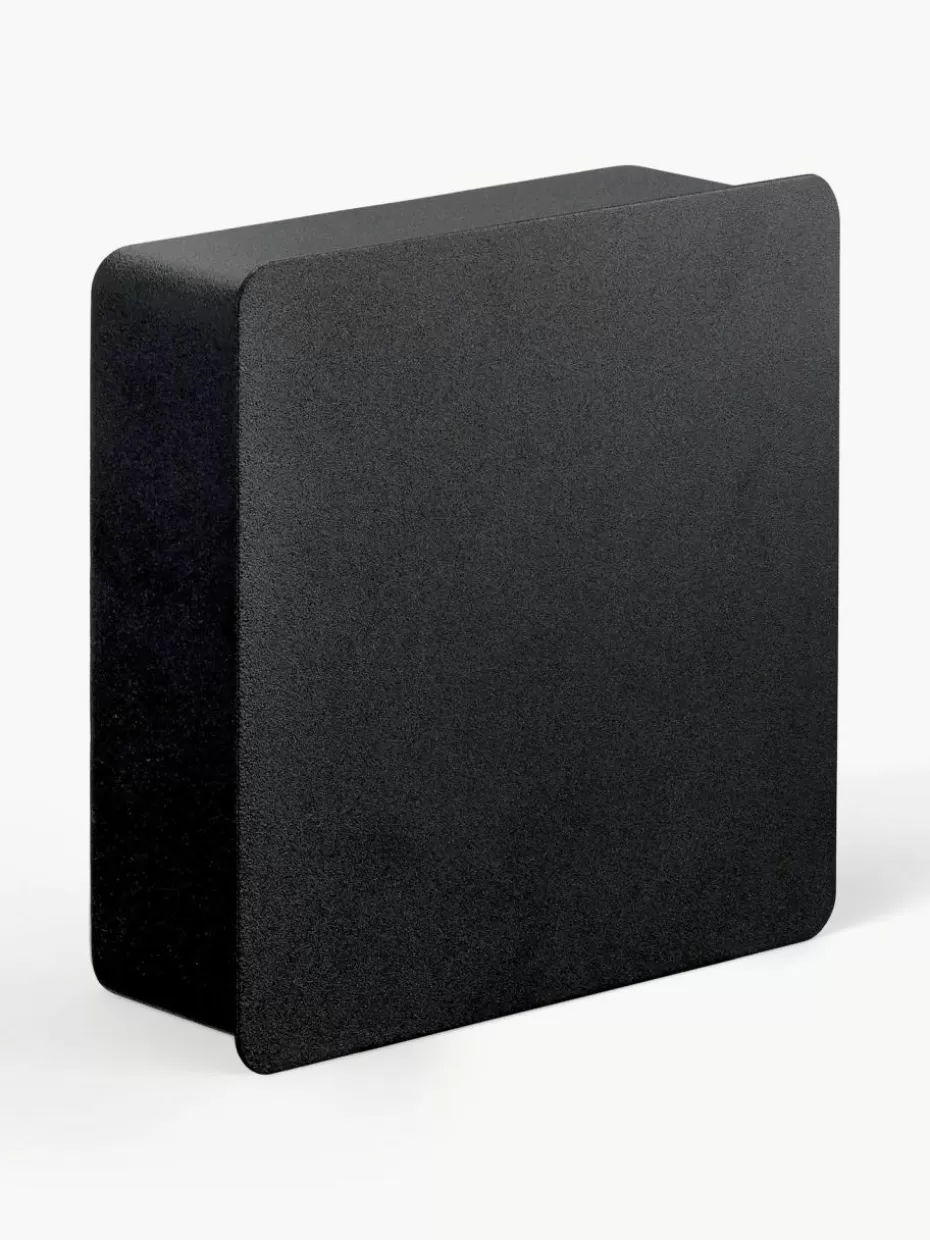 Garderoben-Yamazaki Schlüsselkästchen Rin mit magnetischer Rückseite Schwarz