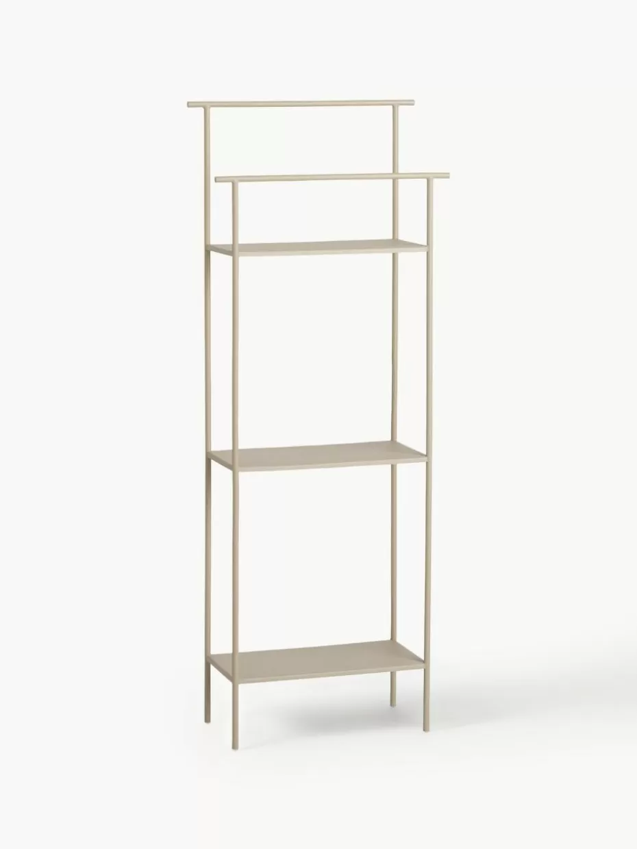 Regale-ferm LIVING Schmales Metall-Regal Dora Hellbeige, matt