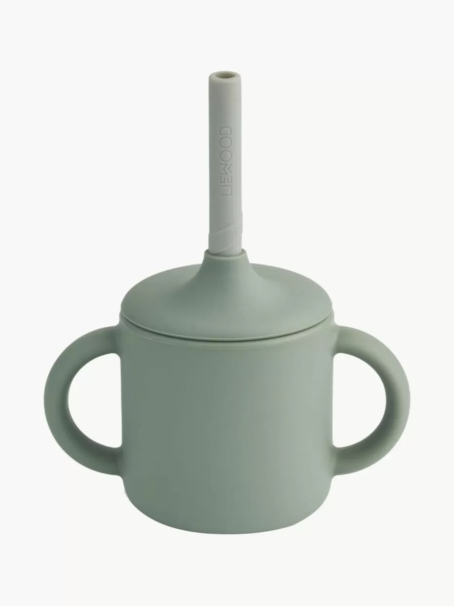 Kindergeschirr-Liewood Schnabeltasse Cameron mit Strohhalm