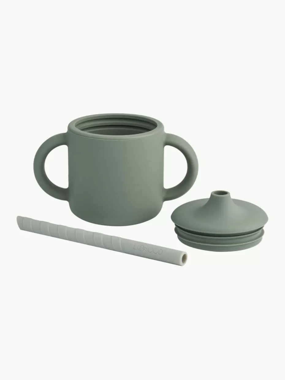 Kindergeschirr-Liewood Schnabeltasse Cameron mit Strohhalm