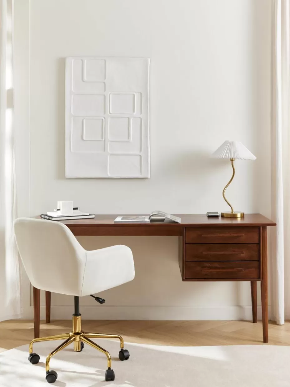 Schreibtische-Westwing Collection Schreibtisch Paul aus Mangoholz
