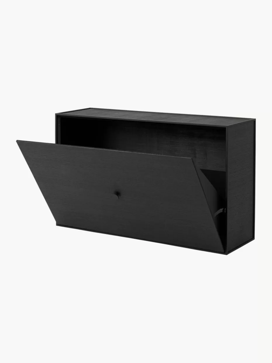 Schuhschränke & Schuhregale-Audo Copenhagen Schuhschrank Frame Schwarz