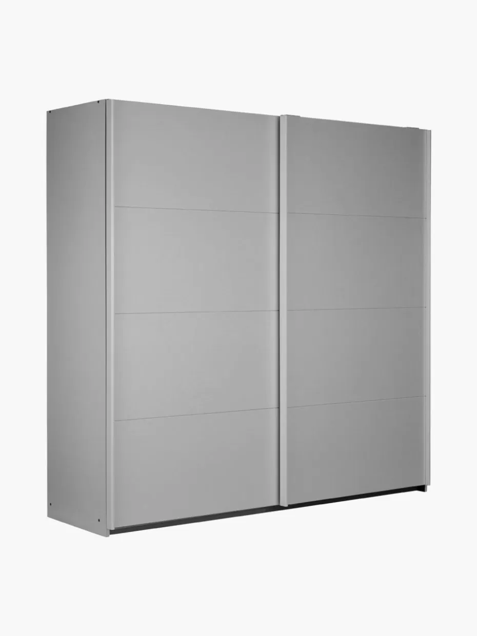 Kleiderschränke-Westwing Schwebetürenschrank Mia, 2-türig Grau