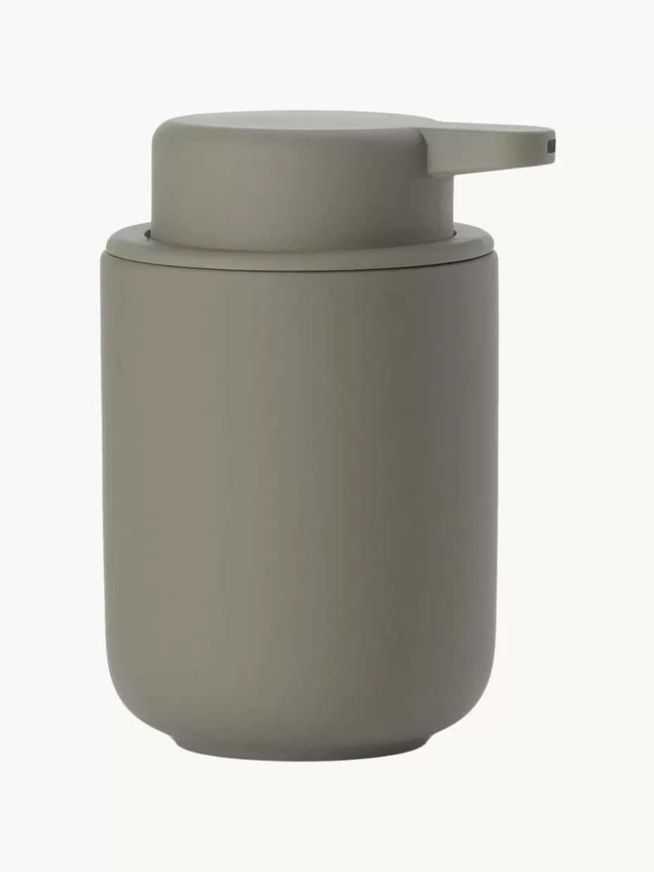 Seifenspender & Seifenschalen-Zone Denmark Seifenspender Ume mit Soft-Touch-Oberfläche Taupe