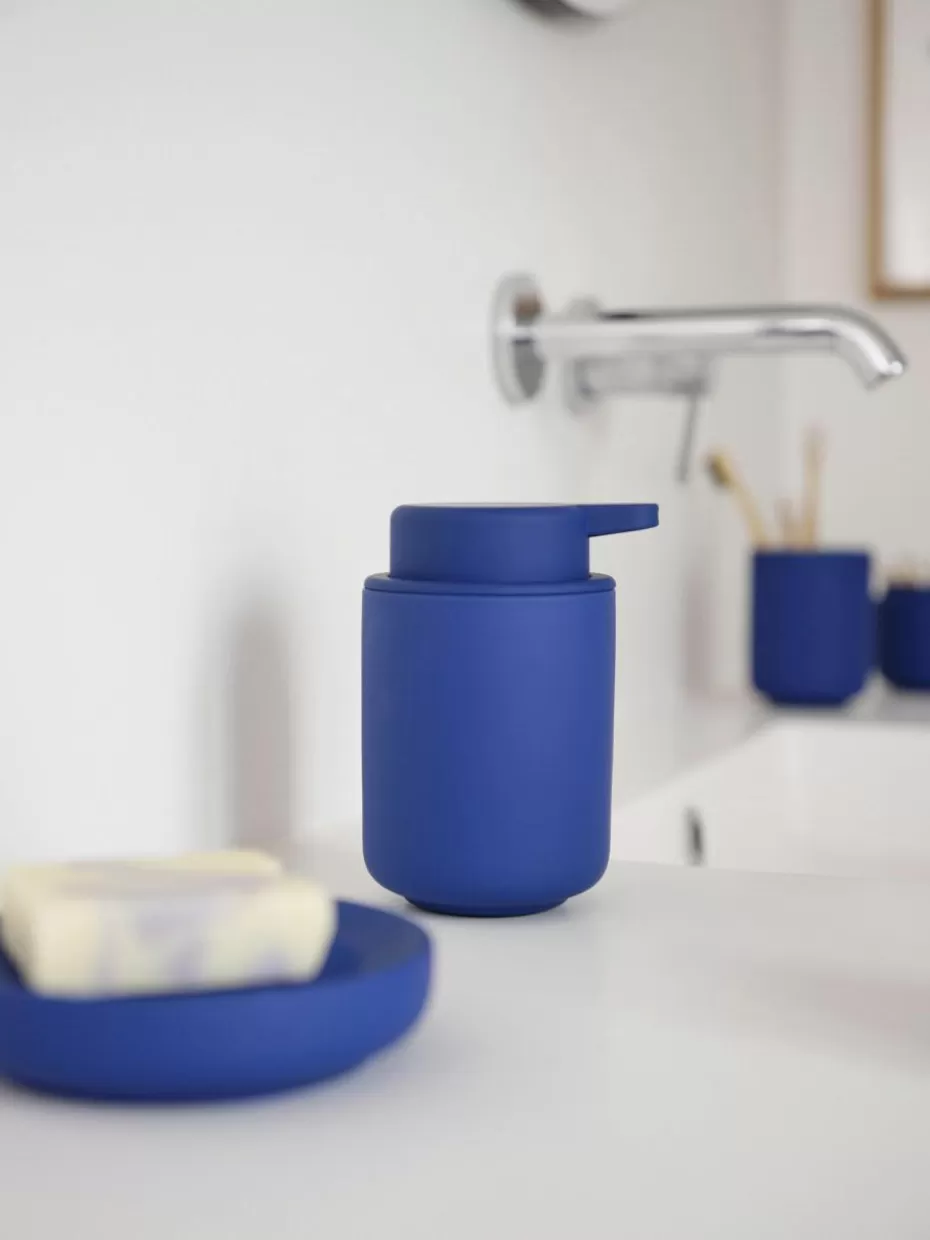 Seifenspender & Seifenschalen-Zone Denmark Seifenspender Ume mit Soft-Touch-Oberfläche Royalblau