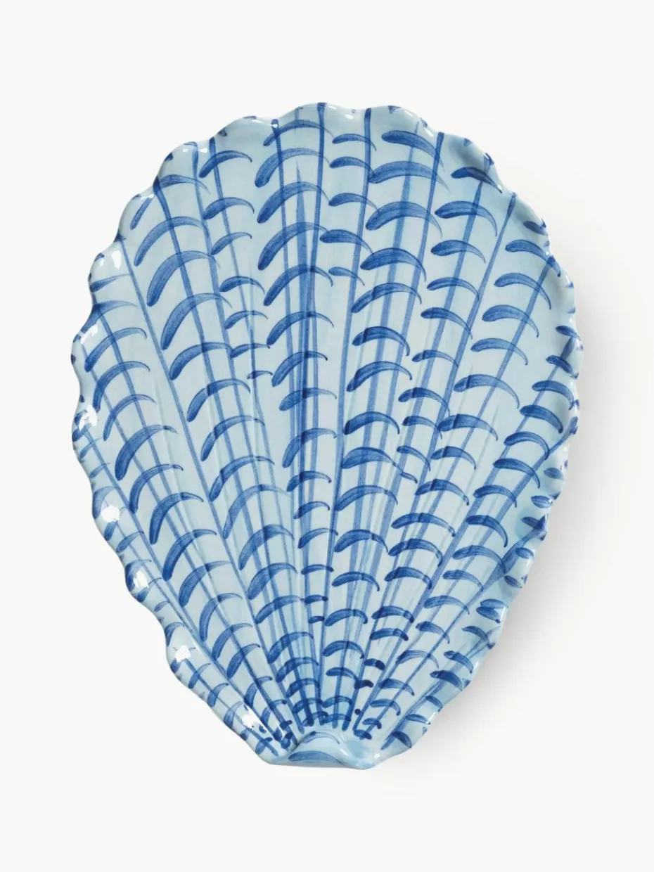 Servierplatten & Schüsseln-&k amsterdam Servierplatte Shellegance, L 26 cm
