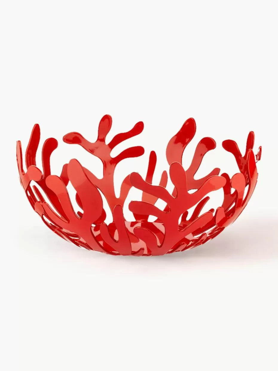 Servierplatten & Schüsseln-Alessi Servierschale Mediterraneo, in verschiedenen Größen Rot