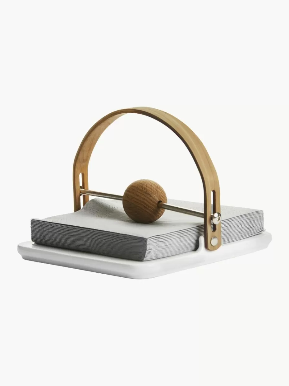 Servietten & Ringe-Sagaform Serviettenhalter Nature