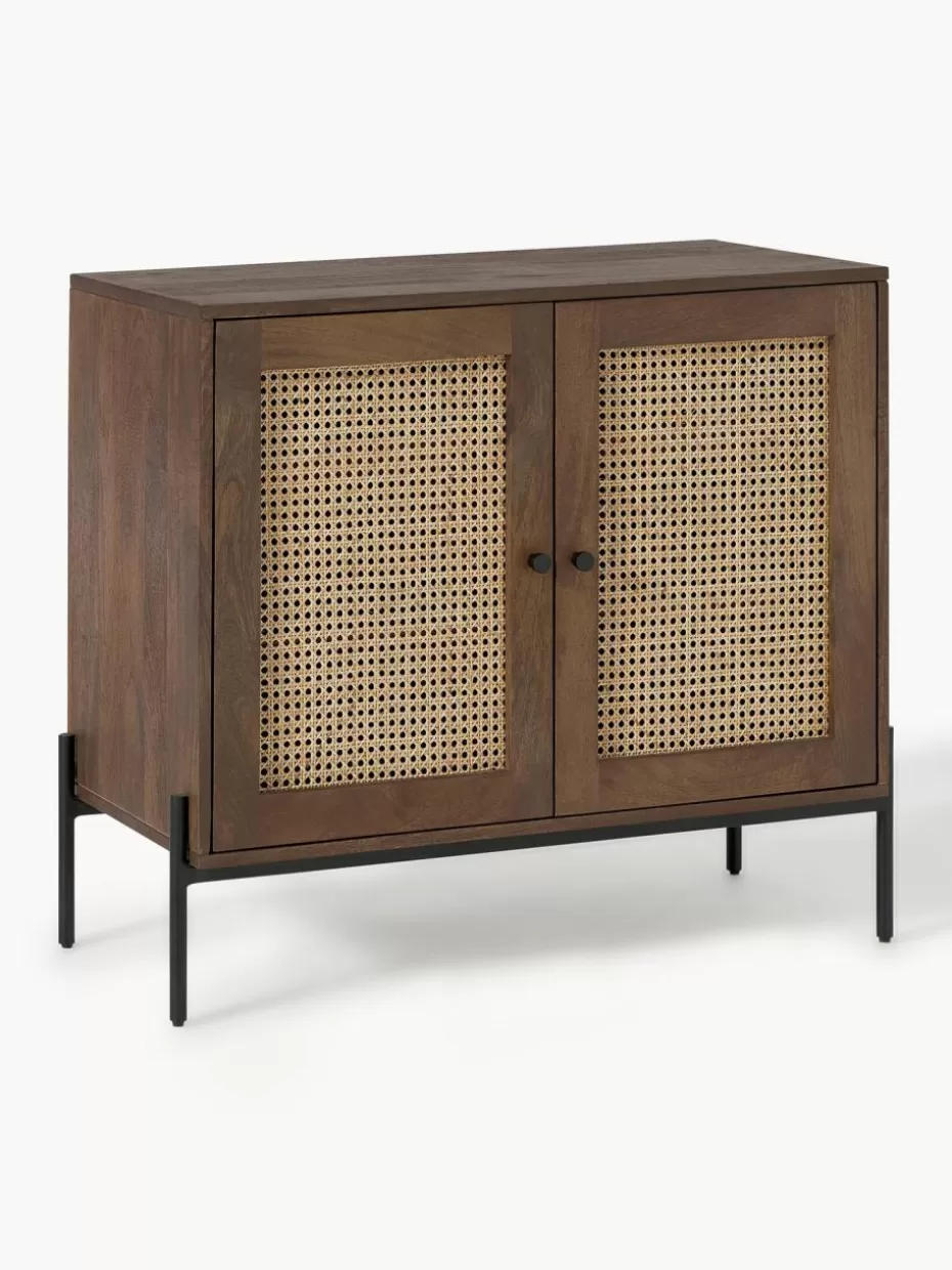 Kommoden & Sideboards | Kommoden & Sideboards-Westwing Collection Sideboard Vienna mit Wiener Geflecht Mangoholz