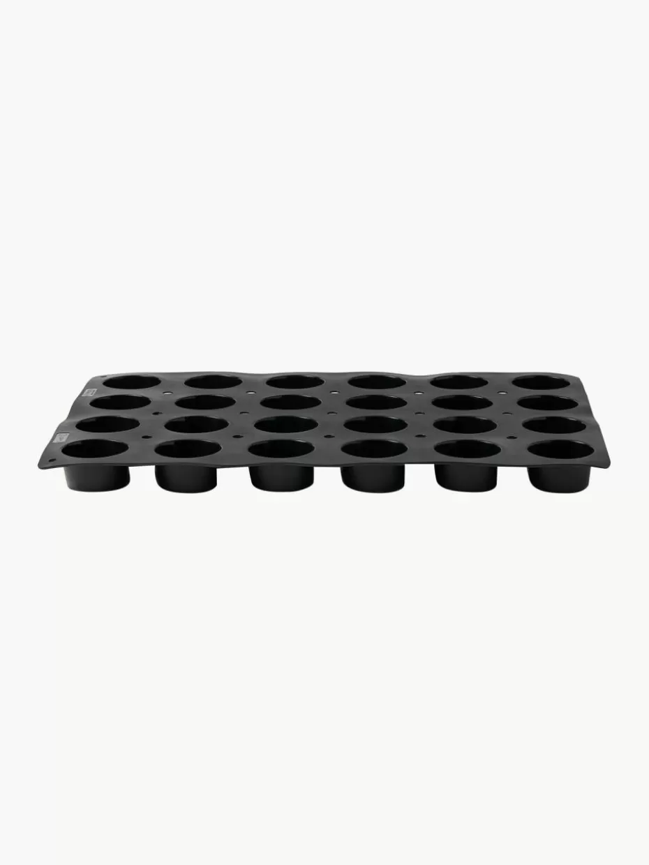 Back- & Ofenformen-De Buyer Silikon-Muffinform Moul Flex Pro