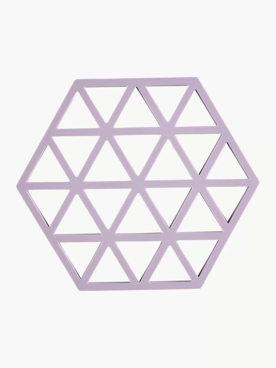 Untersetzer-Zone Denmark Silikon-Untersetzer Triangles Lavendel