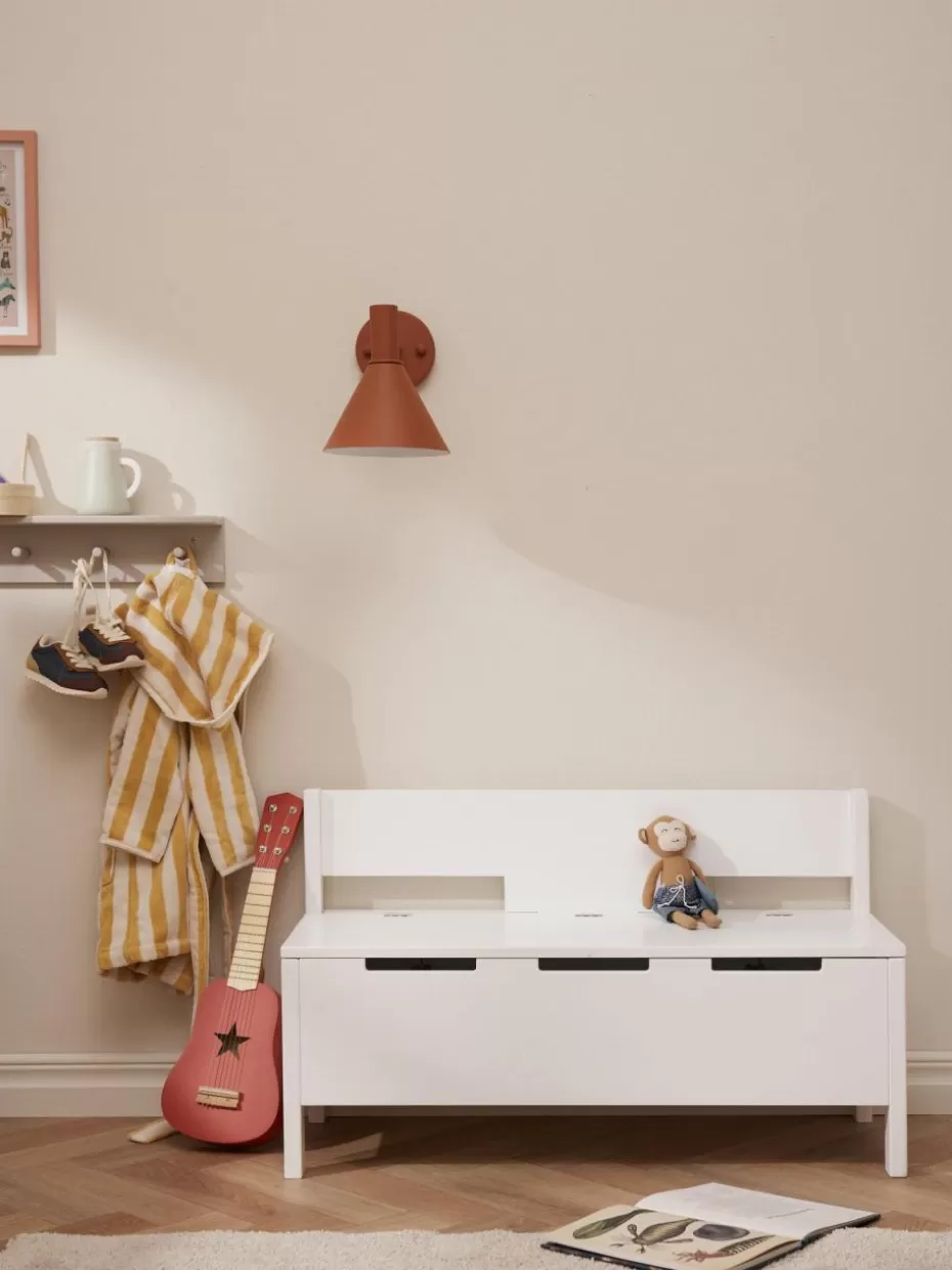 Stühle-Kid's Concept Sitzbank Star mit Stauraum Weiß