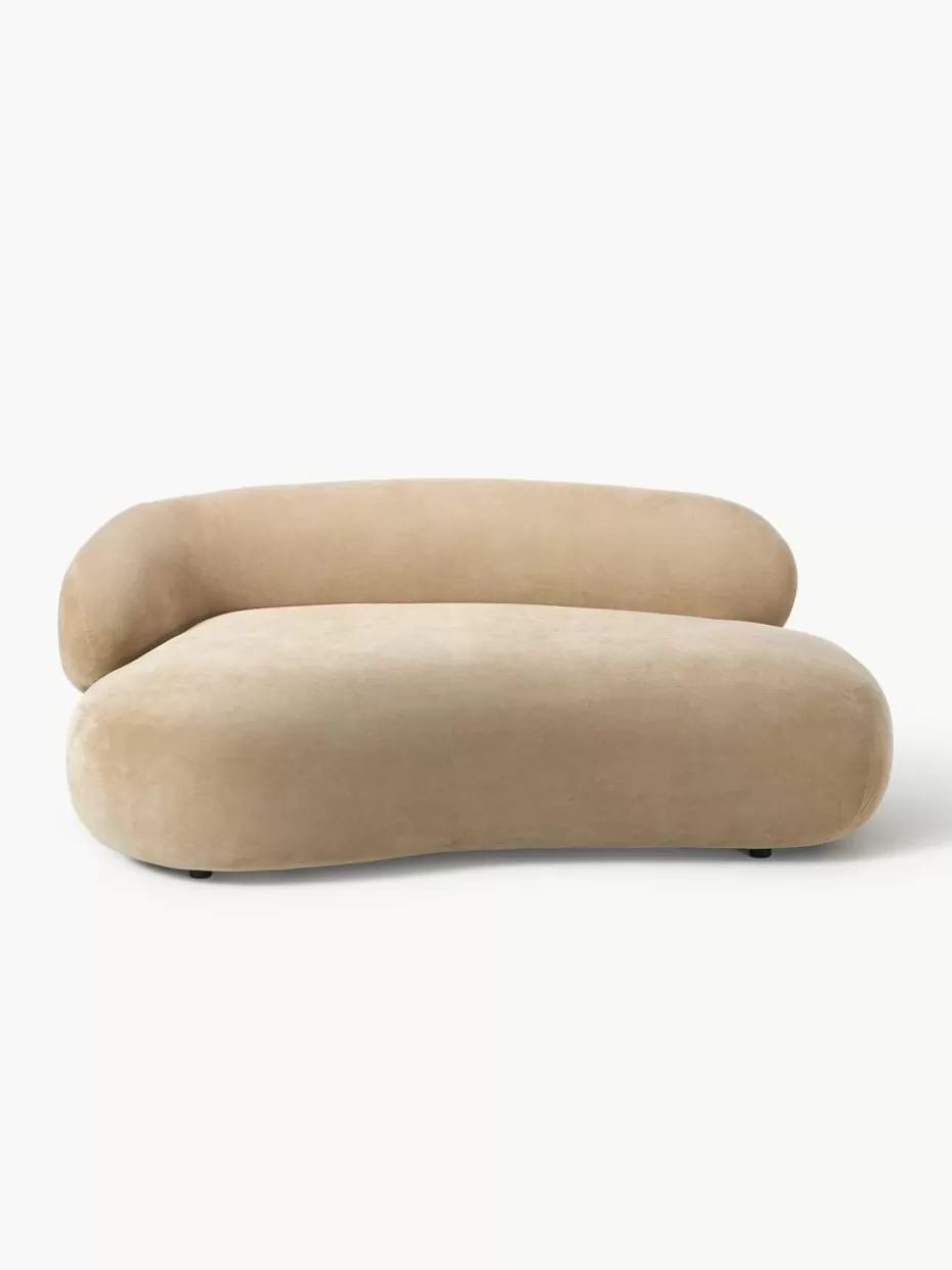 Sofas | Sofaserien-Westwing Collection Sofa Alba (2-Sitzer) Webstoff Beige