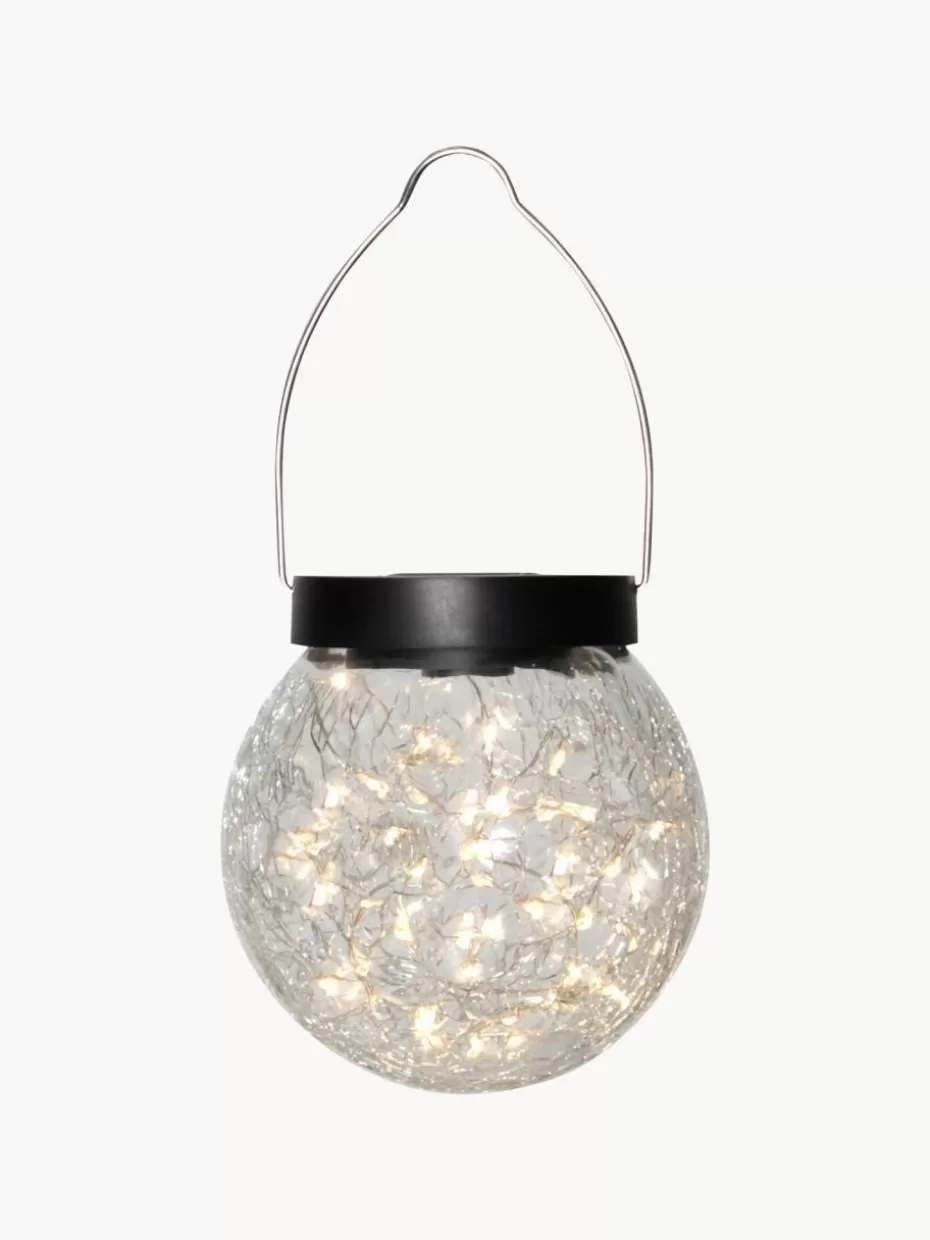 Outdoor Hängelampen | Solarleuchten-Best Season Solar-Pendelleuchte Glory aus Glas