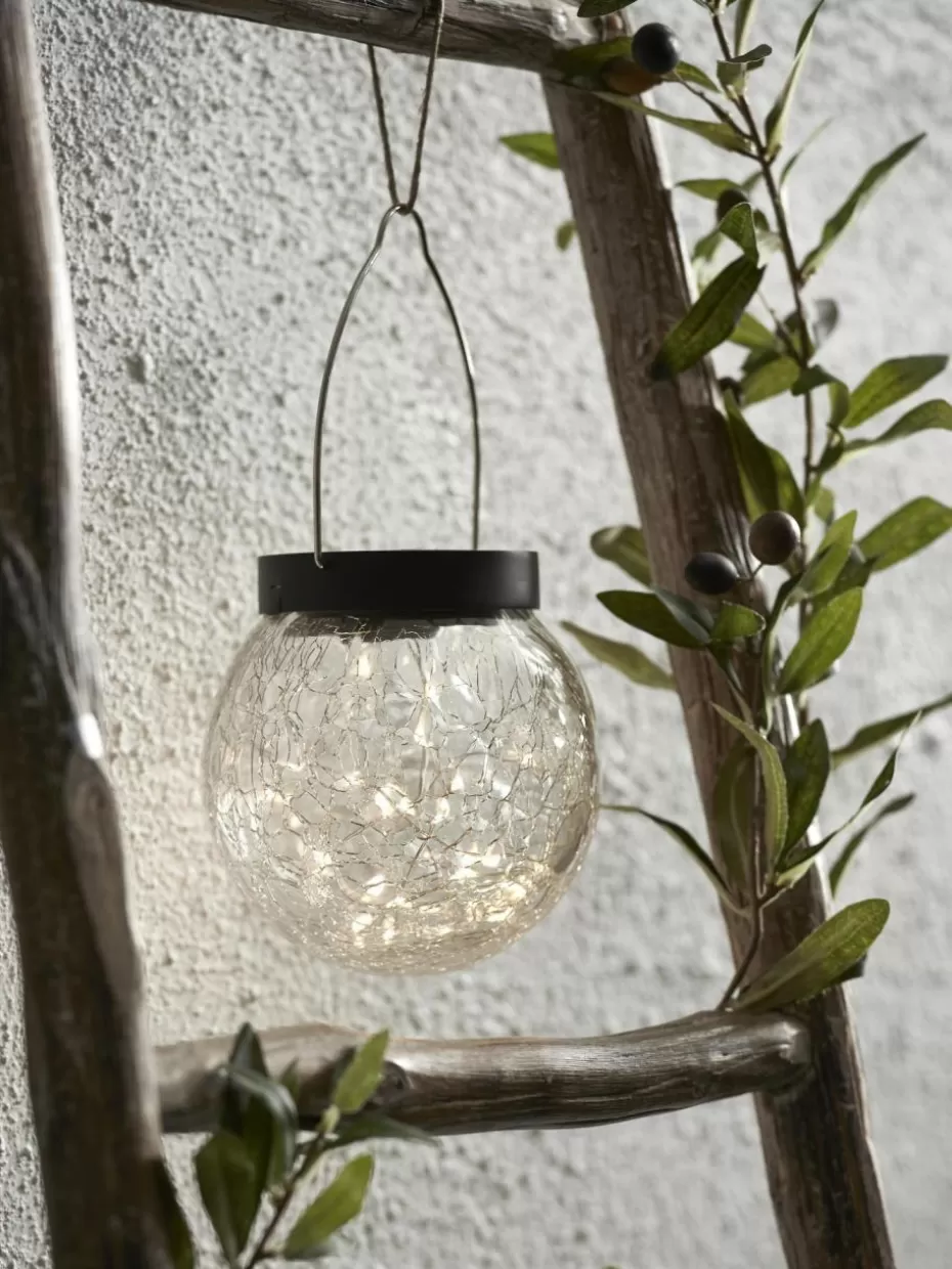 Outdoor Hängelampen | Solarleuchten-Best Season Solar-Pendelleuchte Glory aus Glas