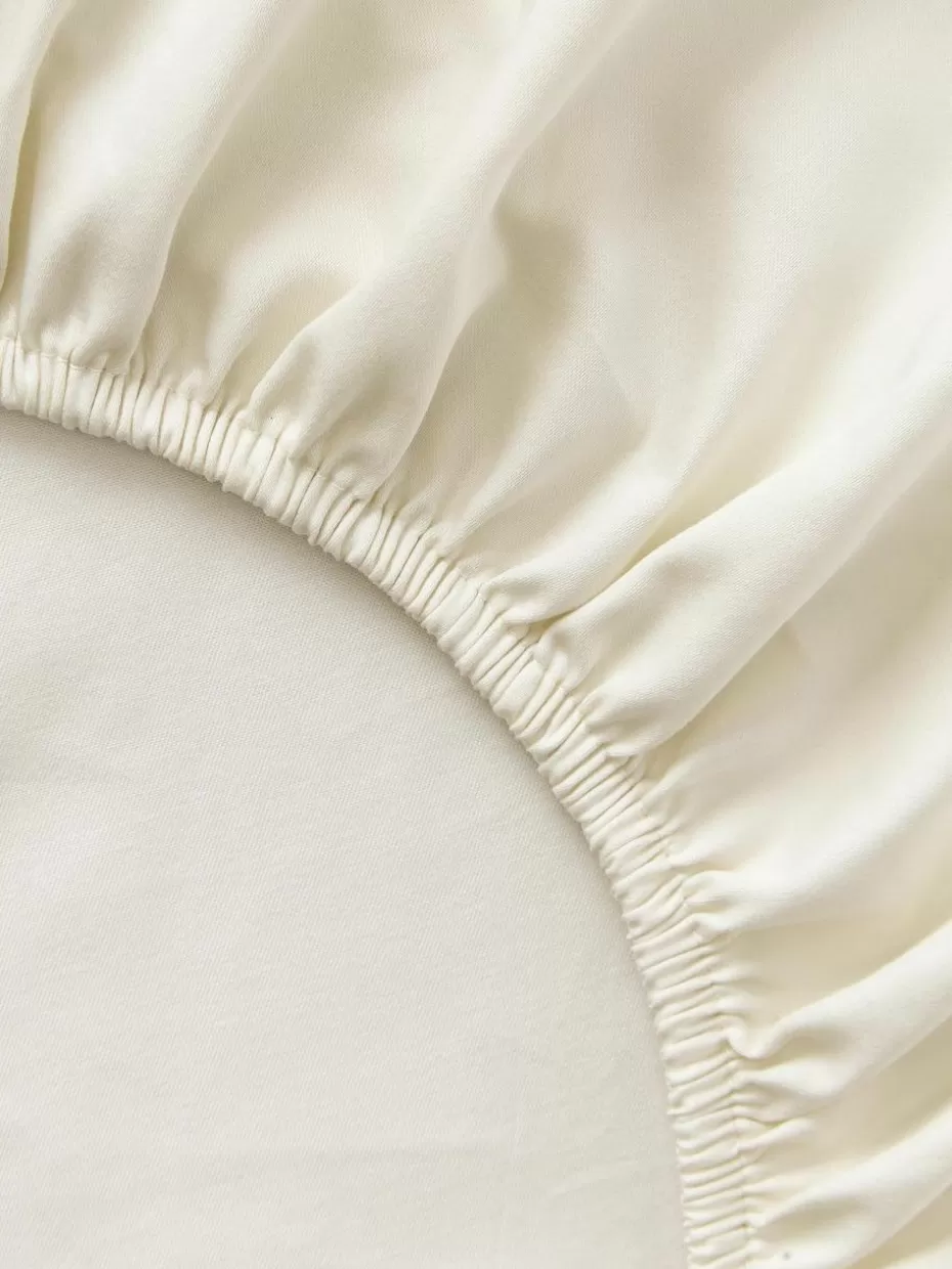 Spannbettlaken-Westwing Collection Spannbettlaken Premium, Baumwollsatin Hellbeige