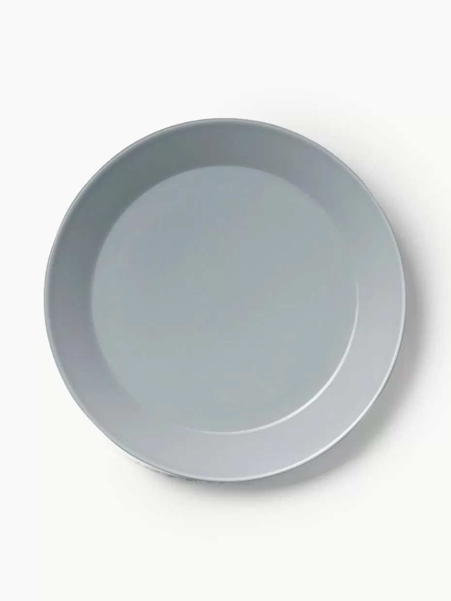 Teller-iittala Speiseteller Teema aus Vitro-Porzellan Grau