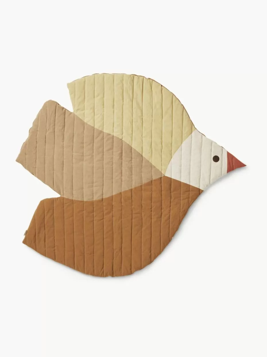 Kuschel- & Krabbeldecken | Teppiche-ferm LIVING Kids Spieldecke Swif aus Bio-Baumwolle Braun, Off White, Beigetöne