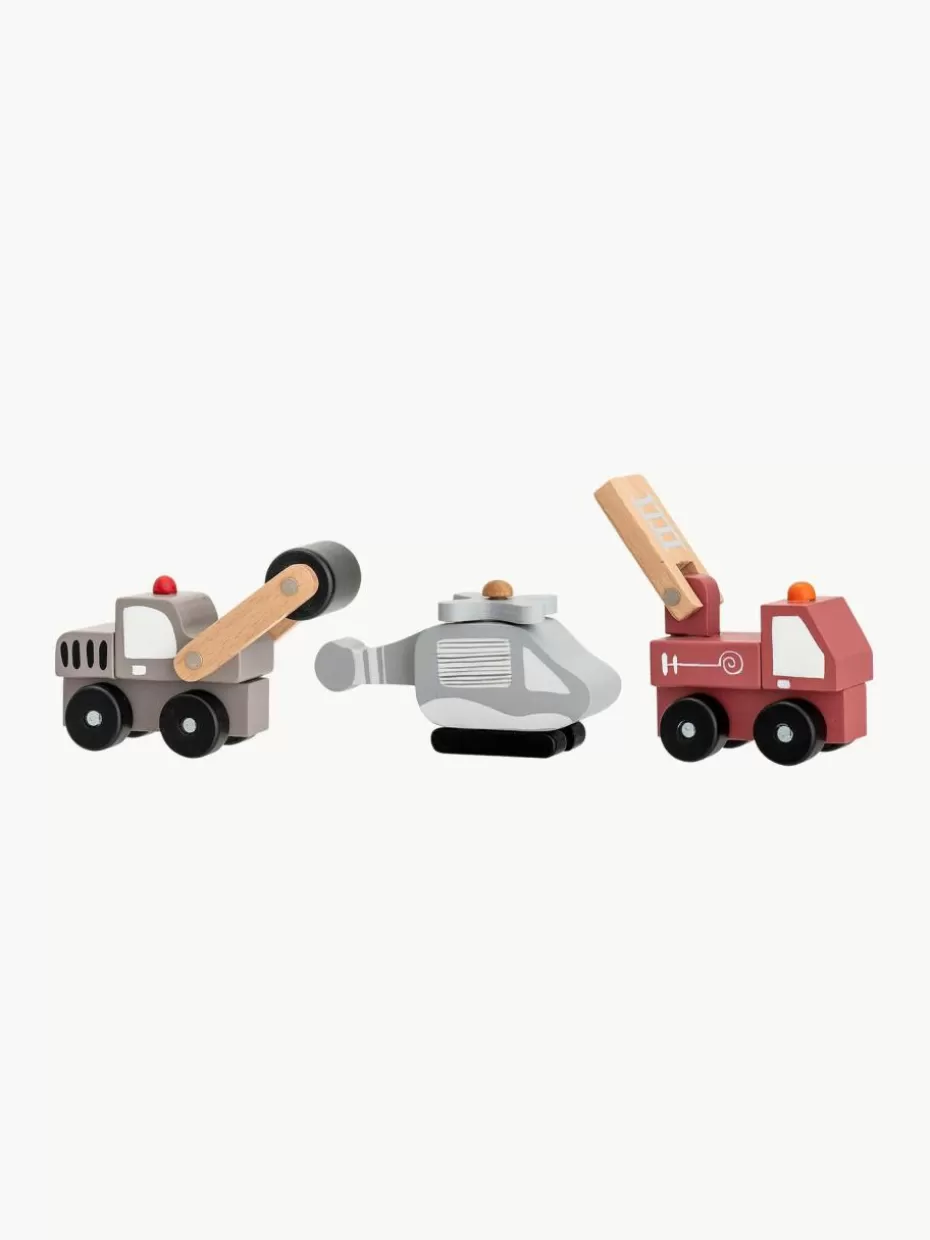 Spielzeug & Kuscheltiere-Bloomingville mini Spielzeugautos Bruno, 3er-Set