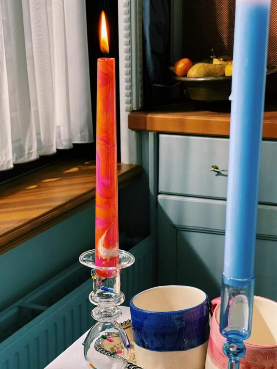 Kerzen-Anna + Nina Stabkerzen Afterglow Melange, 2 Stück