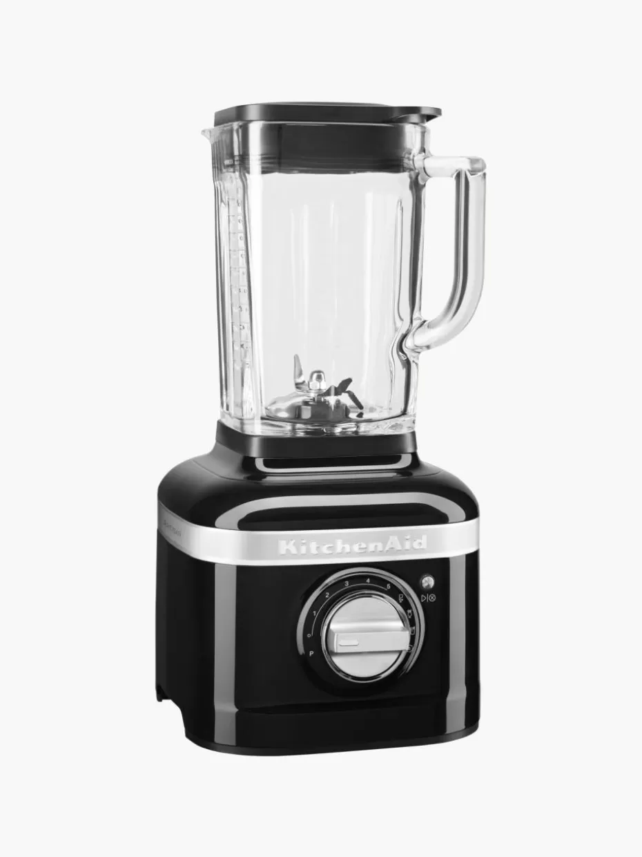 Mixer-KitchenAid Standmixer Artisan Schwarz, glänzend